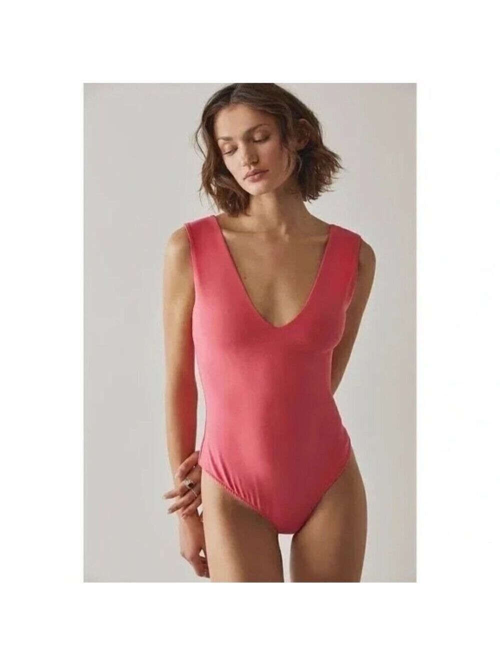 Free People Intimately Keep It Sleek Bodysuit XL